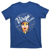 Black Queen Virgo Design For Black Born In August Great Gift T-Shirt