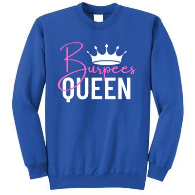 Burpees Queen Workout Exercise Gift Sweatshirt