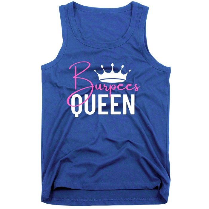 Burpees Queen Workout Exercise Gift Tank Top