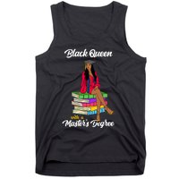 Black Queen With A Masters Degree African Girl Graduation Tank Top