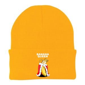 Banana Queen | Womens Banana Lover | Cute Banana Knit Cap Winter Beanie