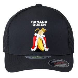 Banana Queen | Womens Banana Lover | Cute Banana Flexfit Unipanel Trucker Cap