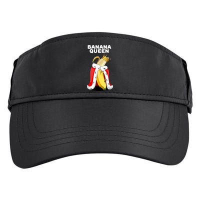 Banana Queen | Womens Banana Lover | Cute Banana Adult Drive Performance Visor