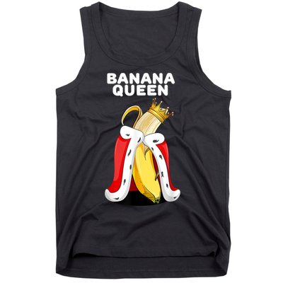 Banana Queen | Womens Banana Lover | Cute Banana Tank Top
