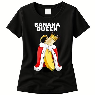 Banana Queen | Womens Banana Lover | Cute Banana Womens T-Shirt