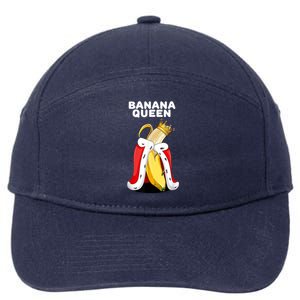 Banana Queen | Womens Banana Lover | Cute Banana 7-Panel Snapback Hat