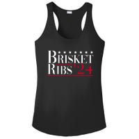 Brisket Ribs 2024 Funny Bbq Barbecue Political Election Ladies PosiCharge Competitor Racerback Tank