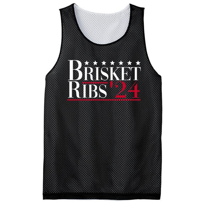 Brisket Ribs 2024 Funny Bbq Barbecue Political Election Mesh Reversible Basketball Jersey Tank