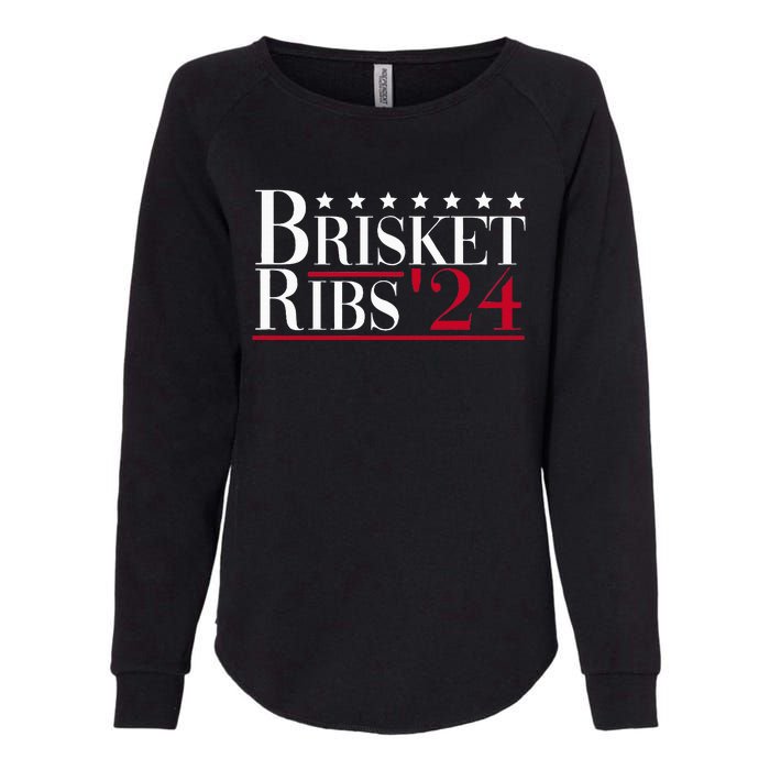 Brisket Ribs 2024 Funny Bbq Barbecue Political Election Womens California Wash Sweatshirt