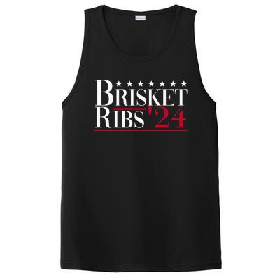 Brisket Ribs 2024 Funny Bbq Barbecue Political Election PosiCharge Competitor Tank