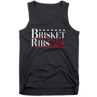 Brisket Ribs 2024 Funny Bbq Barbecue Political Election Tank Top