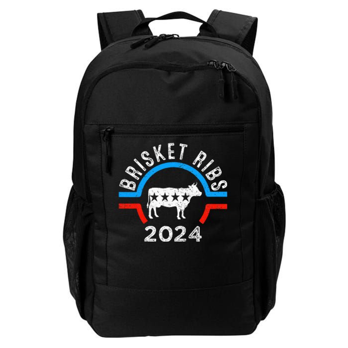 Brisket Ribs 2024 Funny Bbq Grilling Brisket Ribs 2024 Daily Commute Backpack