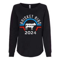 Brisket Ribs 2024 Funny Bbq Grilling Brisket Ribs 2024 Womens California Wash Sweatshirt