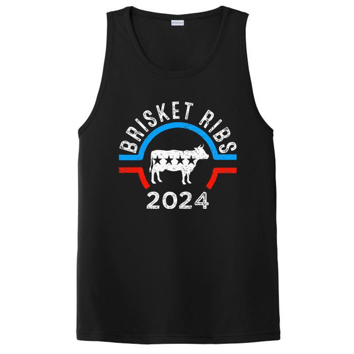 Brisket Ribs 2024 Funny Bbq Grilling Brisket Ribs 2024 PosiCharge Competitor Tank