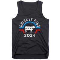 Brisket Ribs 2024 Funny Bbq Grilling Brisket Ribs 2024 Tank Top