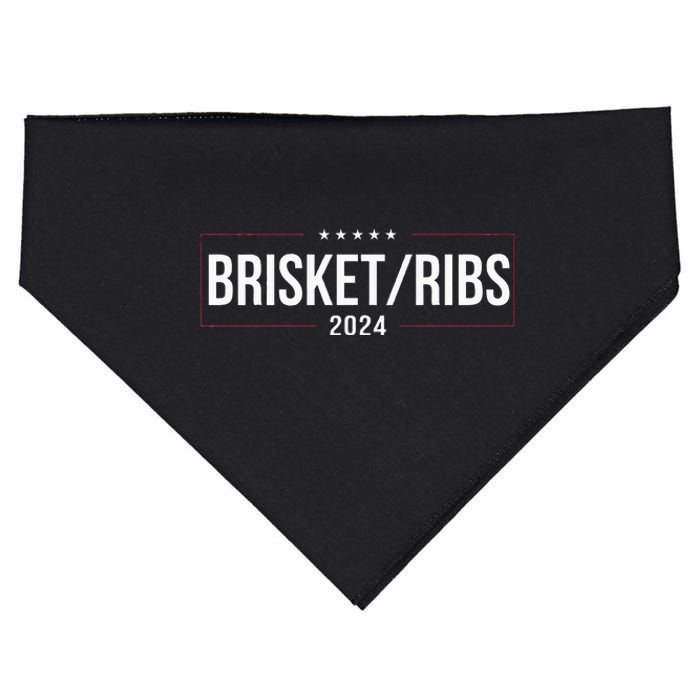 Brisket Ribs 2024 USA-Made Doggie Bandana