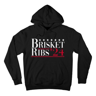 Brisket Ribs 2024 Funny Bbq Barbecue Political Election Hoodie