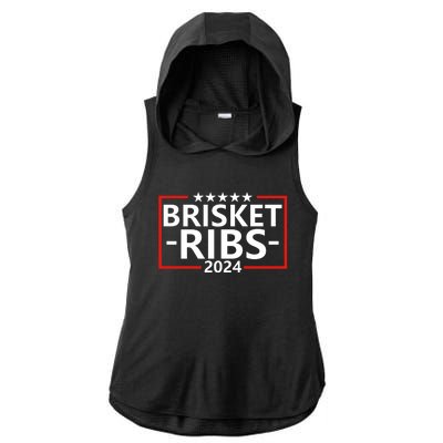 Brisket Ribs 2024 Ladies PosiCharge Tri-Blend Wicking Draft Hoodie Tank