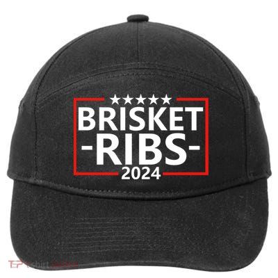 Brisket Ribs 2024 7-Panel Snapback Hat