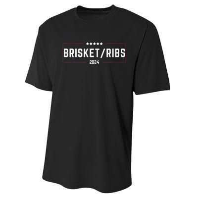 Brisket Ribs 2024 Performance Sprint T-Shirt