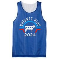 Brisket Ribs 2024 Funny Bbq Grilling Brisket Ribs 2024 Mesh Reversible Basketball Jersey Tank