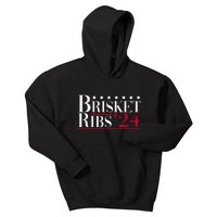 Brisket Ribs 2024 Funny Bbq Barbecue Political Election Kids Hoodie