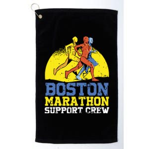 Boston Runner 262 Miles Support Crew Platinum Collection Golf Towel