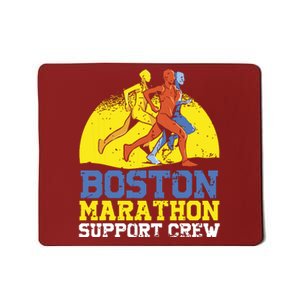 Boston Runner 262 Miles Support Crew Mousepad