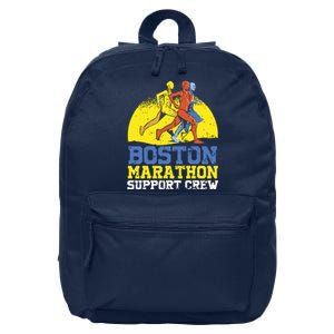 Boston Runner 262 Miles Support Crew 16 in Basic Backpack