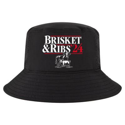 Brisket & Ribs 24 Funny Political Cool Comfort Performance Bucket Hat