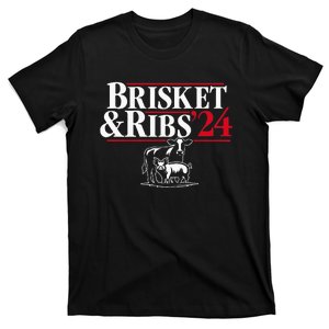 Brisket & Ribs 24 Funny Political T-Shirt