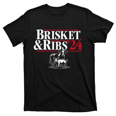 Brisket & Ribs 24 Funny Political T-Shirt