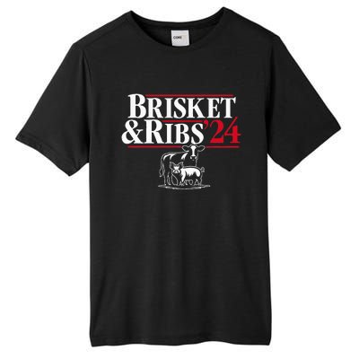 Brisket & Ribs 24 Funny Political Tall Fusion ChromaSoft Performance T-Shirt