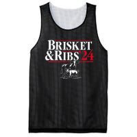 Brisket & Ribs 24 Funny Political Mesh Reversible Basketball Jersey Tank