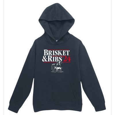 Brisket & Ribs 24 Funny Political Urban Pullover Hoodie