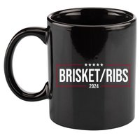 Brisket Ribs 2024 Political 11oz C Handle Ceramic Mug