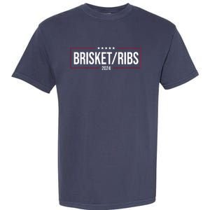 Brisket Ribs 2024 Political Garment-Dyed Heavyweight T-Shirt