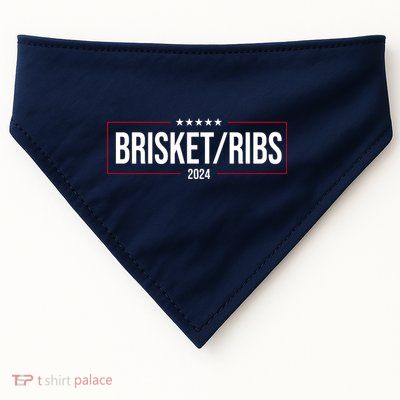 Brisket Ribs 2024 Political USA-Made Doggie Bandana
