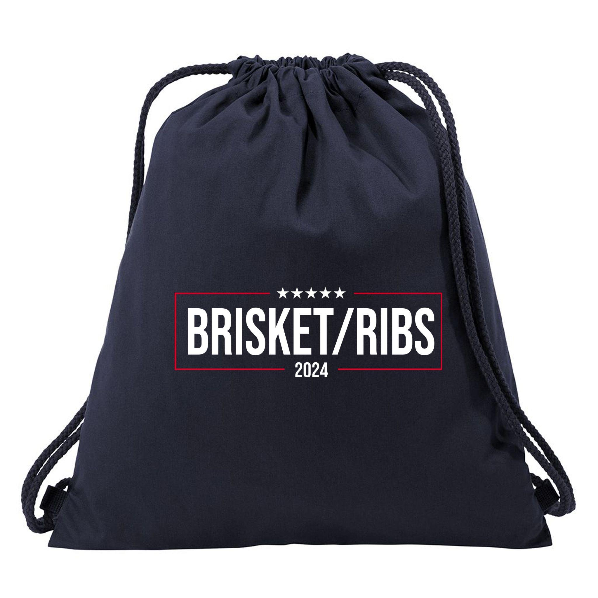 Brisket Ribs 2024 Political Drawstring Bag
