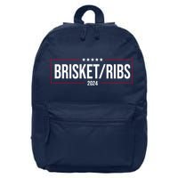 Brisket Ribs 2024 Political 16 in Basic Backpack