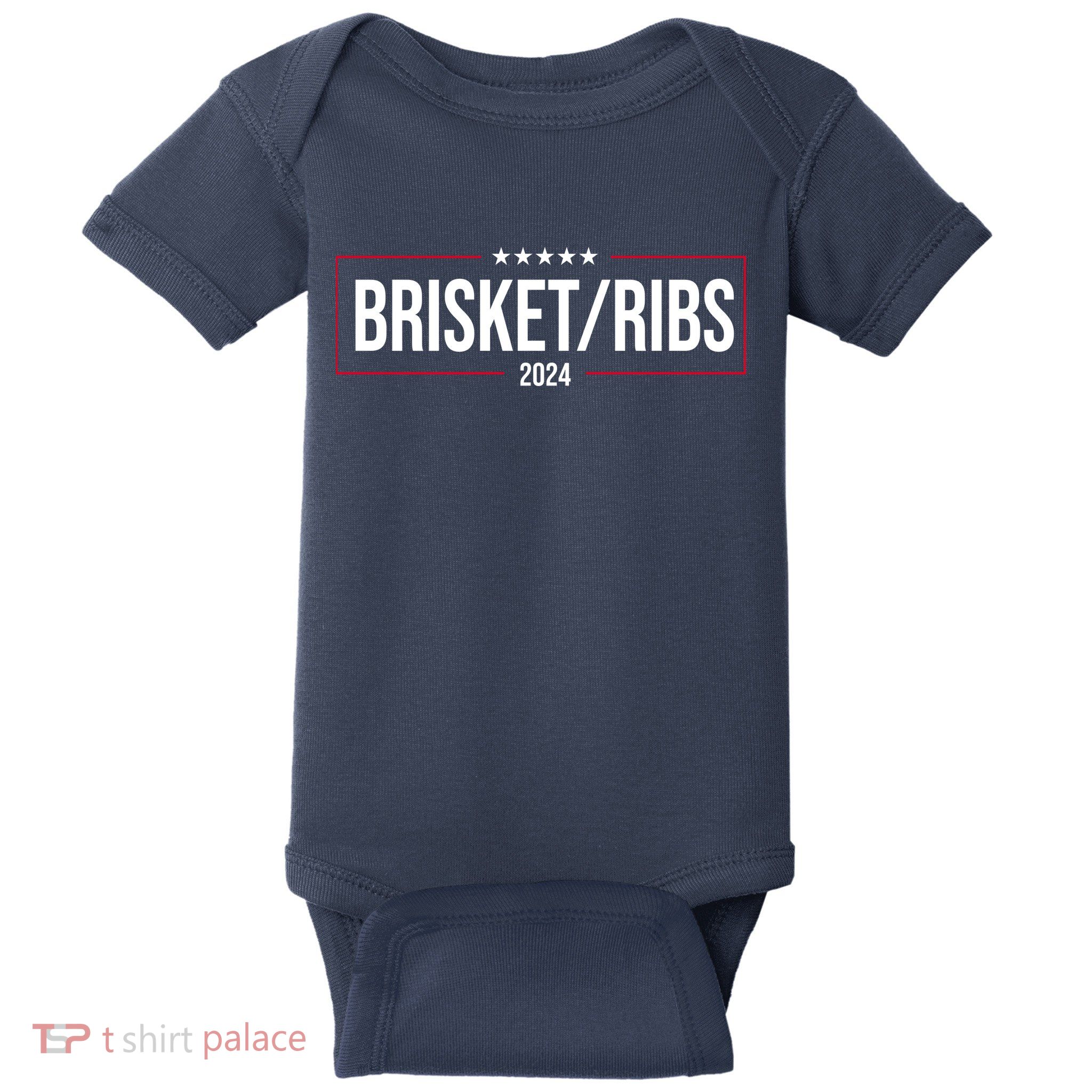 Brisket Ribs 2024 Political Baby Bodysuit