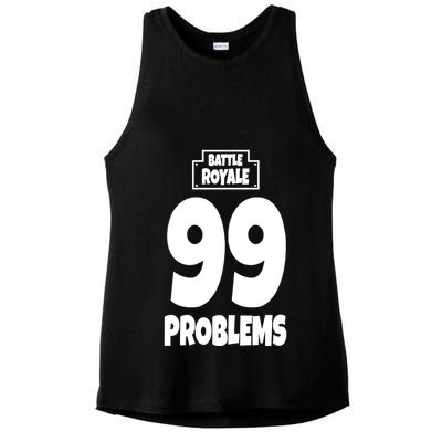 Battle Royale 99 Problems Ladies PosiCharge Tri-Blend Wicking Tank