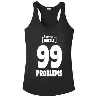 Battle Royale 99 Problems Ladies PosiCharge Competitor Racerback Tank