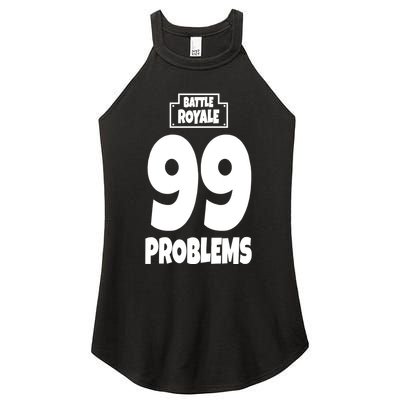 Battle Royale 99 Problems Women's Perfect Tri Rocker Tank