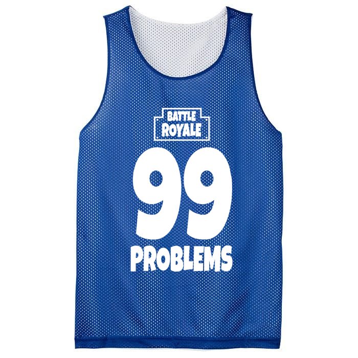 Battle Royale 99 Problems Mesh Reversible Basketball Jersey Tank