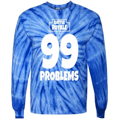 Battle Royale 99 Problems Tie-Dye Long Sleeve Shirt