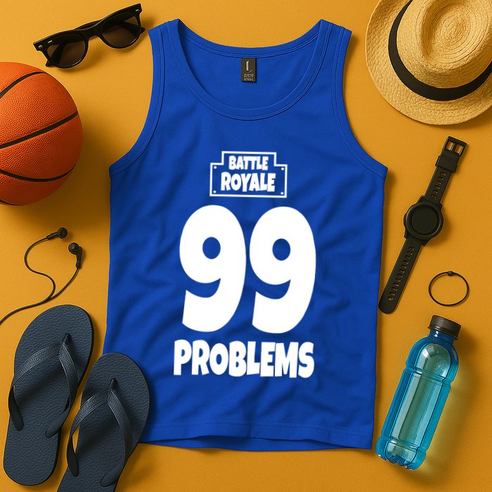 Battle Royale 99 Problems Tank Top