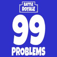 Battle Royale 99 Problems Short Acrylic Beanie