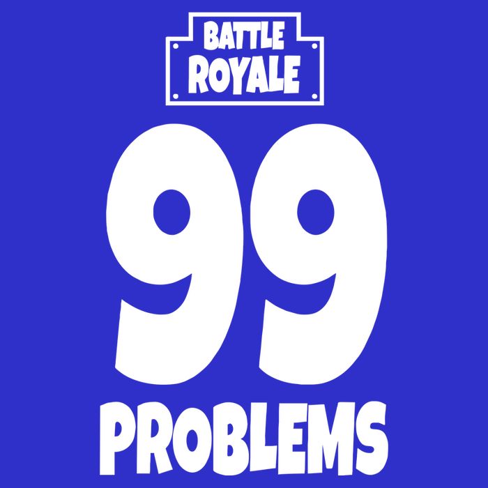 Battle Royale 99 Problems Short Acrylic Beanie