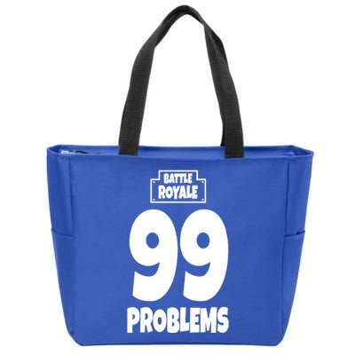 Battle Royale 99 Problems Zip Tote Bag